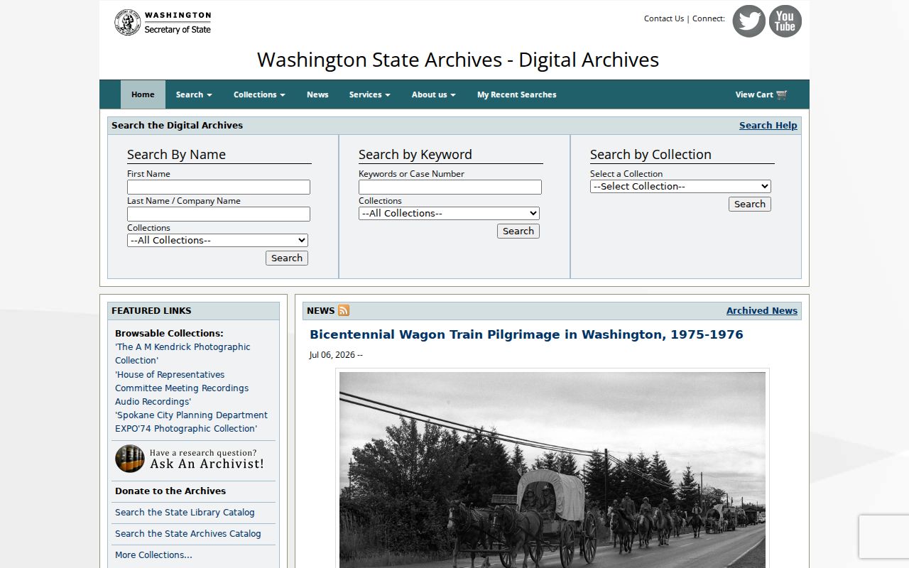 University Place people search in Washington Digital Archives